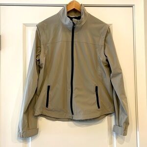 EC Tilley Convertible Travel or Hiking Jacket / Vest - Taupe color - Siz…